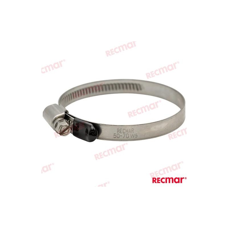 ABRAZADERA INOX 50-70 W5 (25)