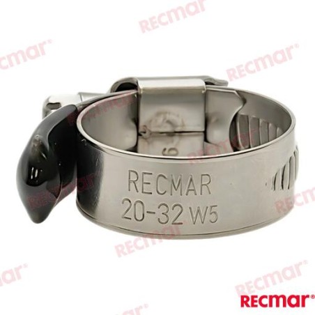 STAINLESS STEEL CLAMP 16-25 W5 (25)