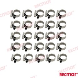 STAINLESS STEEL CLAMP 16-25 W5 (25)