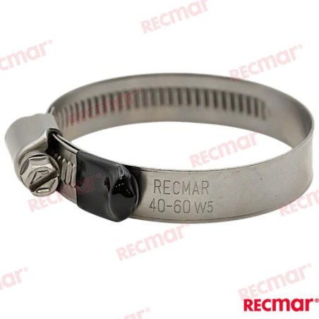 ABRAZADERA INOX 40-60 W5 (25)