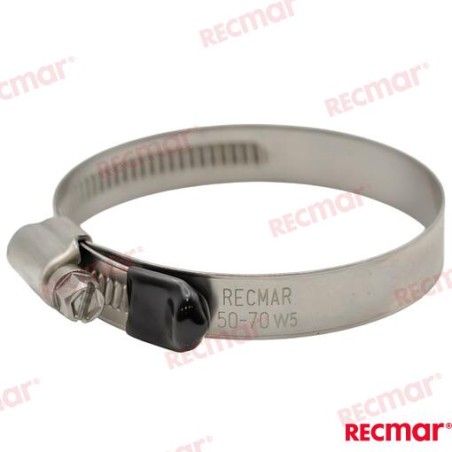 ABRAZADERA INOX 50-70 W5 (25)