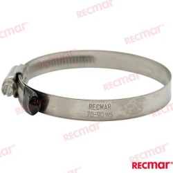 STAINLESS STEEL CLAMP 70-90 W5 (10)