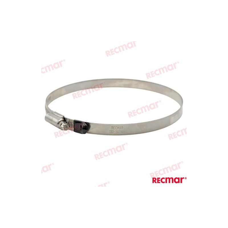 STAINLESS STEEL CLAMP 130-150 W5 (5)
