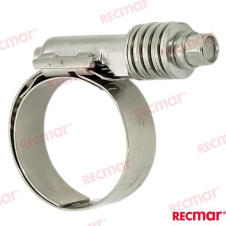 ABRAZADERA INOX W4 25-45 15,8mm