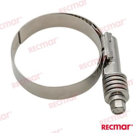 ABRAZADERA INOX W4 45-66 15,8mm