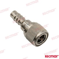 SUZUKI FEMALE CONNECTOR - 60HP 3/8