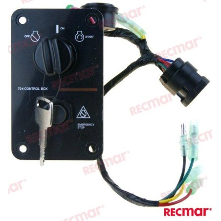 PANEL DE INTERRUPTORES CON LLAVE SIMPLE
