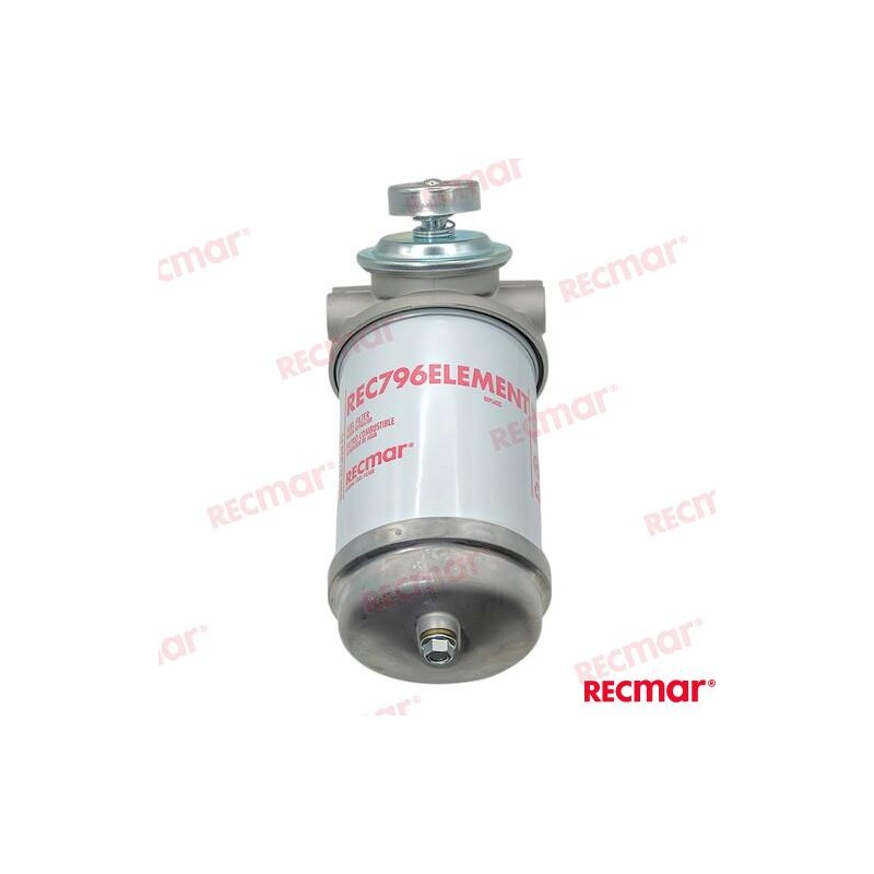 FILTRO DECANTADOR DIESEL CUBETA DE ALUMI