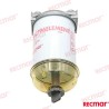 FILTRO DECANTADOR DIESEL CON CUBETA DE C