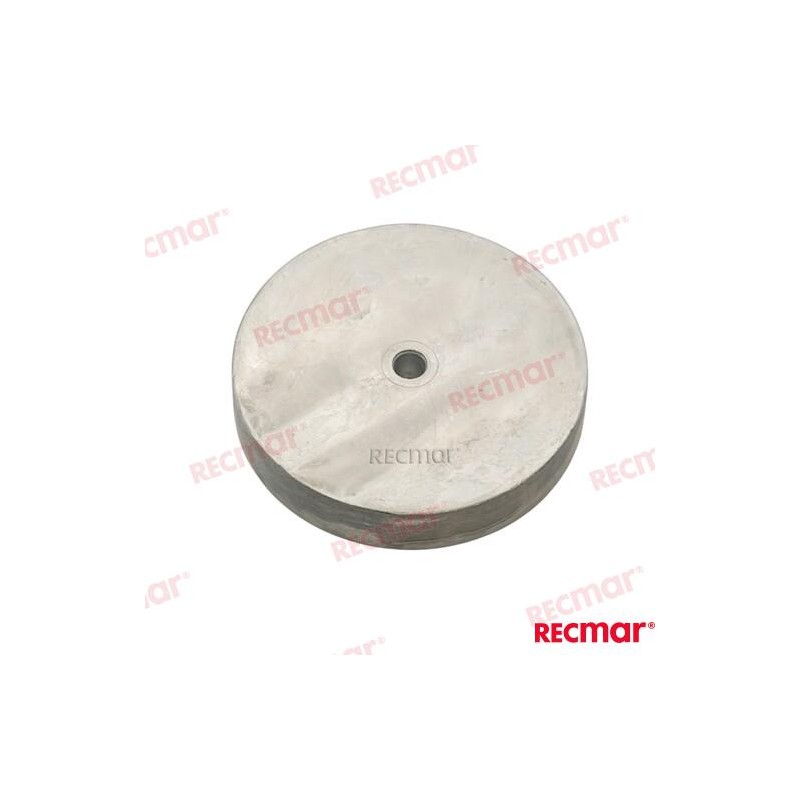 RUNDE PLATTENANODE 100X21MM (ZN)