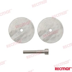 KIT ÁNODOS PLATAFORMA 100MM (ZN)