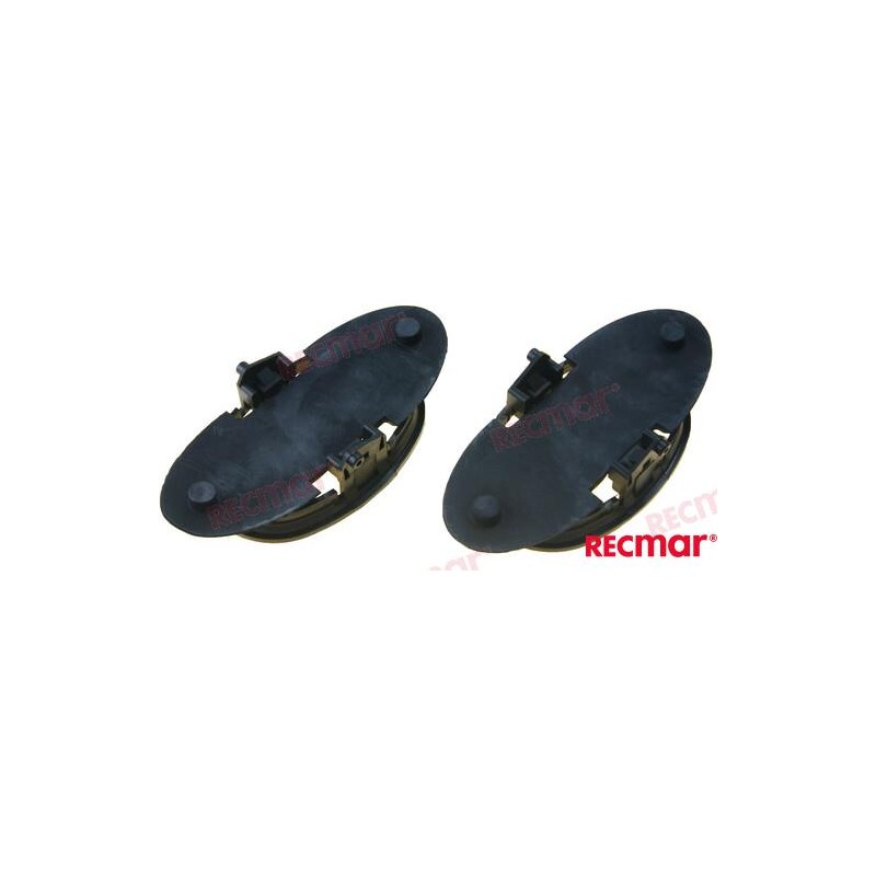 KIT OF TWO EXHAUST WINGS