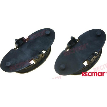 KIT OF TWO EXHAUST WINGS