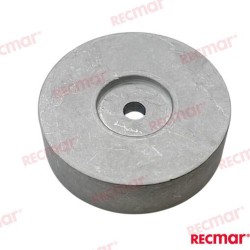 ANODO DISCO POPA 125mm (ZN)