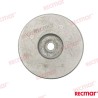 ÁNODO PLACA CIRCULAR POPA 135X35MM (ZN)