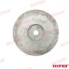 ÁNODO PLACA CIRCULAR POPA 135X35MM (ZN)