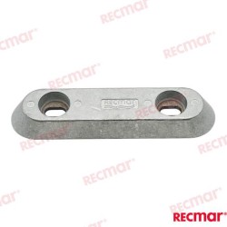 ANODO PLACA VETUS 247X63mm (ZN)