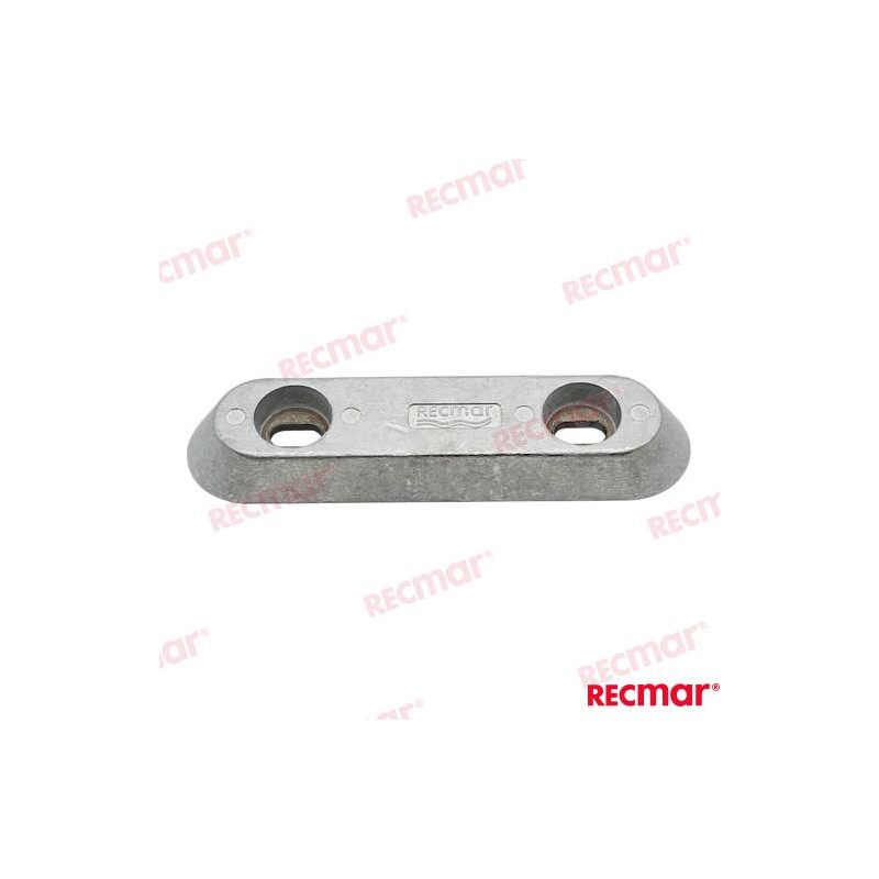 ANODO PLACA VETUS 247X63mm (ZN)