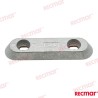 ANODO PLACA VETUS 247X63mm (ZN)