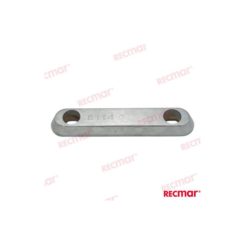 VETUS ÁNODO PLACA RECTANGULAR 290X53MM (