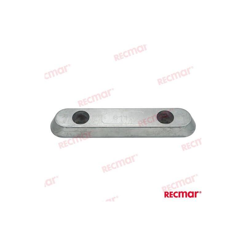 VETUS PLATE ANODE 350X68mm (ZN)