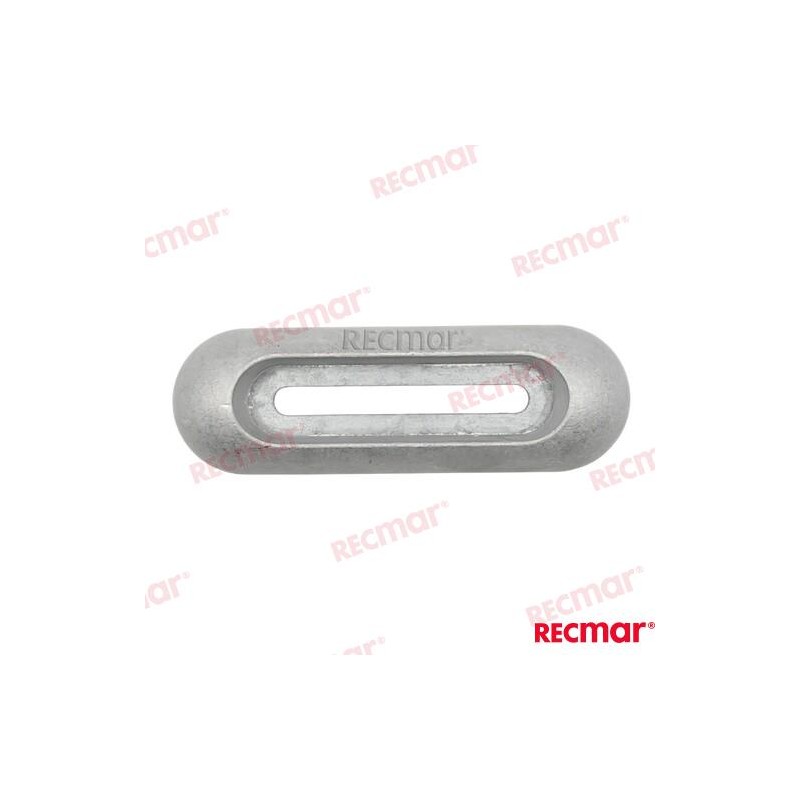 FAIRLINE ÁNODO PLACA RECTANGULAR 200X65X