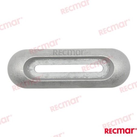 FAIRLINE ÁNODO PLACA RECTANGULAR 200X65X