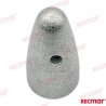 ANODO VOLVO TUERCA HELICE EJE 35mm (ZN)