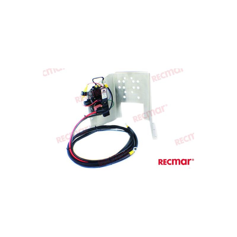 SUPPORT WITH ELECTRICAL PARTS