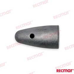 ÁNODO TUERCA HÉLICE EJE VOLVO 25MM (ZN)