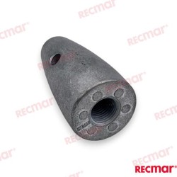 ÁNODO TUERCA HÉLICE EJE VOLVO 25MM (ZN)