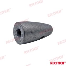 ÁNODO TUERCA HÉLICE EJE VOLVO 25MM (ZN)