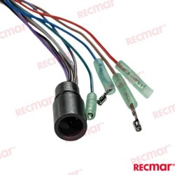 MANDO MONOCARCASA CONSOLA CON TRIM 8PIN