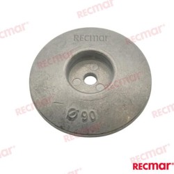 RUDERANODE Ø 90mm (ZN)