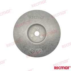 RUDDER ANODE Ø 90mm (ZN)