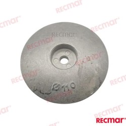RUDDER ANODE Ø 110mm (ZN)