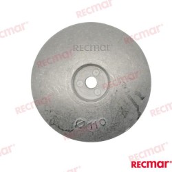 RUDDER ANODE Ø 110mm (AL)