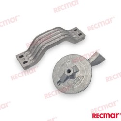 KIT ANODOS A TRIM TAB ZINC