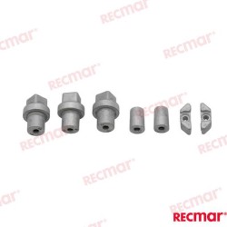 KIT ANODOS B POWERHEAD ALUMINIO