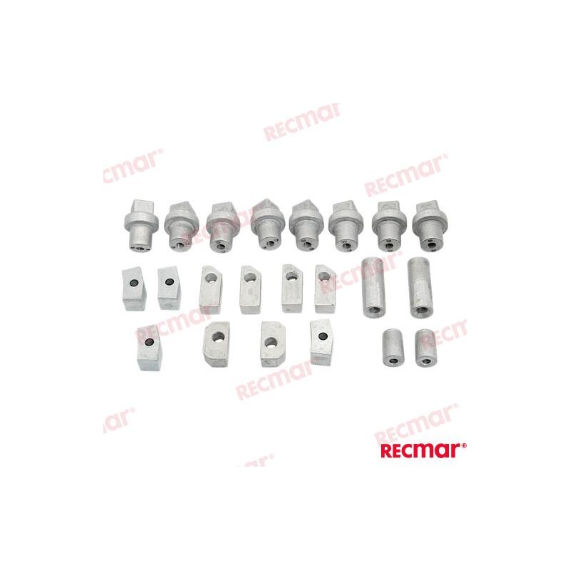 KIT ANODOS B POWERHEAD ALUMINIO