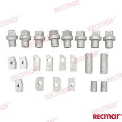 KIT ANODOS B POWERHEAD ALUMINIO
