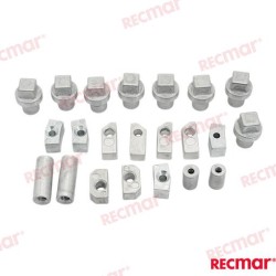 KIT ANODOS B POWERHEAD ALUMINIO