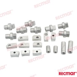KIT ANODOS B POWERHEAD ALUMINIO