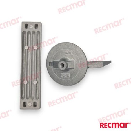 KIT ANODOS A TRIM TAB ZINC