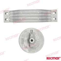 ANODEN-KIT FÜR ALUMINIUM-ZIERLEISTE