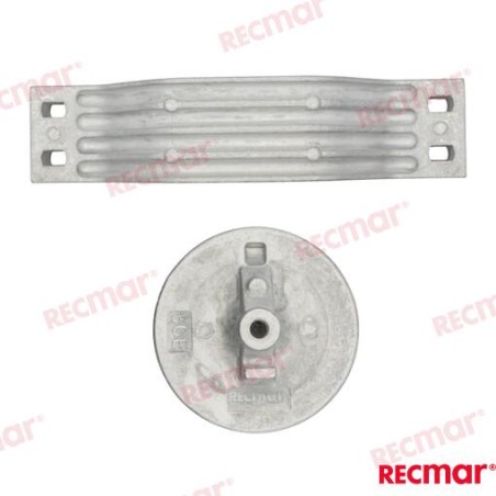ANODEN-KIT FÜR ALUMINIUM-ZIERLEISTE