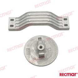 ANODEN-KIT FÜR ALUMINIUM-ZIERLEISTE