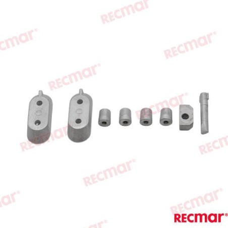 KIT ANODOS B POWERHEAD ALUMINIO