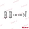 KIT ANODOS B POWERHEAD ALUMINIO