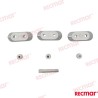 KIT ANODOS B POWERHEAD ALUMINIO